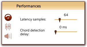 Performances settings